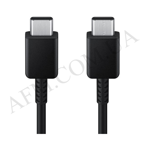USB кабель Samsung Type-C to Type-C (3A) чёрный