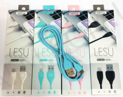 USB кабель Remax RC-050m Lesu Micro USB синий