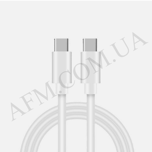 USB кабель Xiaomi PD Type-C to Type-C білий