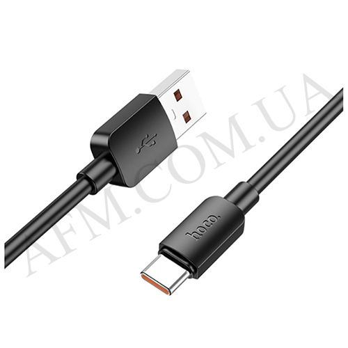 USB кабель Hoco X96 Type-C PD 100W чорний