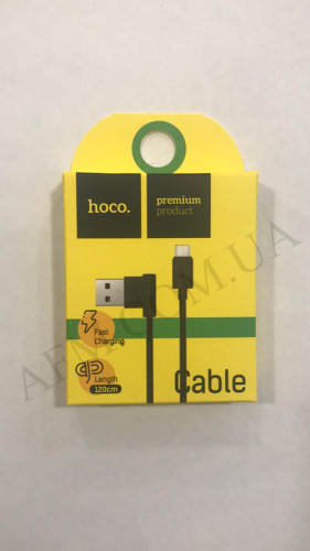 USB кабель Hoco UPM10 Micro USB Fast Charging (1200mm) чорний