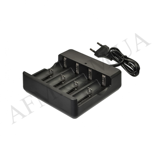 СЗУ MD-484A 4.2V 1000mAh для акумуляторів 18650/ 16340/ 26650/ 14500 та других (4 слота)