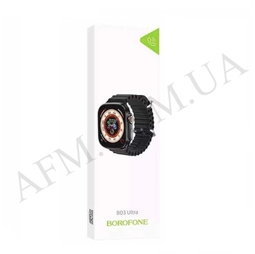 Смарт- годинник Borofone BD3 Ultra чорні