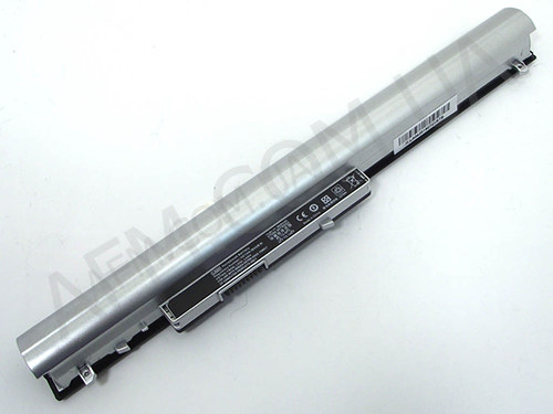 АКБ для ноутбука HP LA04 Pavilion 14/ 15-n/ TouchSmart 240 (14.8V/ 2600mAh/ чёрная+серебро) ААА