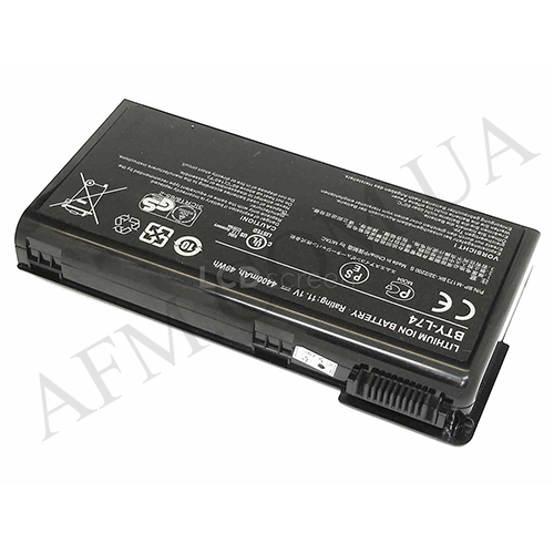 +АКБ для ноутбука MSI BTY-L74/ A6200/ A5000/ A6000/ A6205/ A7200 (11.1V/ 5200mAh/ 6ячеек/ чёрный)