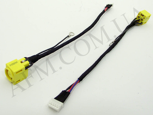 +Коннектор Lenovo ThinkPad SL300/ SL400/ SL500 PJ426 7.8*5.5+центральный пин+кабель