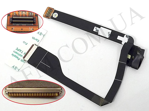 + Шлейф (Flat cable) Acer Aspire S3/ S3-951/ S3-391 роз'єм без виступів
