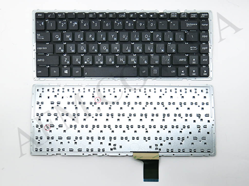 + Клавіатура + КлавіатурнаПлата Asus A401/ A401L/ K401/ K401L чорна + російська