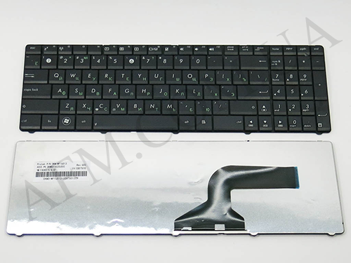 Клавіатура + КлавіатурнаПлата Asus N53/ K54/ X54/ X55/ F50/ X61/ A50/ G51/ G51Jx чорна + російська