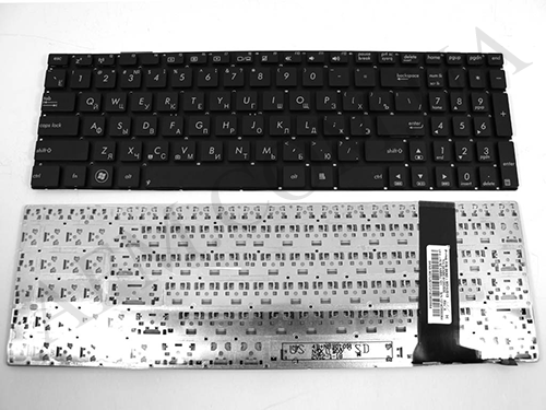 + Клавіатура + КлавіатурнаПлата Asus N56/ N56DP/ N56V/ N56VM/ N56VJ/ N56VZ/ G550 чорна + російська оригінал