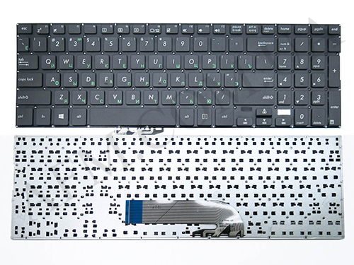 +Клавиатура+КлавиатурнаяПлата Asus TP501/ TP501U/ TP501UA/ TP501UB чёрная+русский
