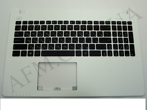+Клавиатура+КлавиатурнаяПлата Asus X550/ X550C/ X550CA/ X550CC чёрная+русский+белаякрышка оригинал