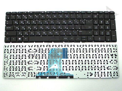 Клавіатура + КлавіатурнаПлата HP 15-AC/ 15-AF/ 15-AY/ ProBook/ 250 G4/ 255 G4 чорна + російська