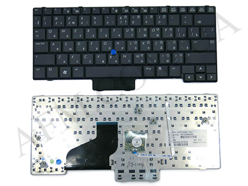 + Клавіатура + КлавіатурнаПлата HP Compaq 2510P чорна + російська оригінал