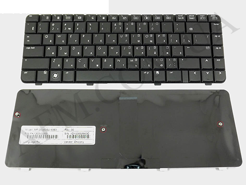 + Клавіатура + КлавіатурнаПлата HP Compaq CQ40/ CQ41/ CQ45 чорна + російська оригінал