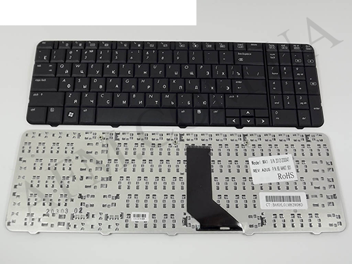 + Клавіатура + КлавіатурнаПлата HP Compaq CQ60/ G60 чорна + російська оригінал