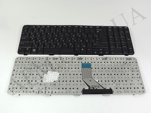 + Клавіатура + КлавіатурнаПлата HP Compaq CQ71/ G71 чорна + російська оригінал