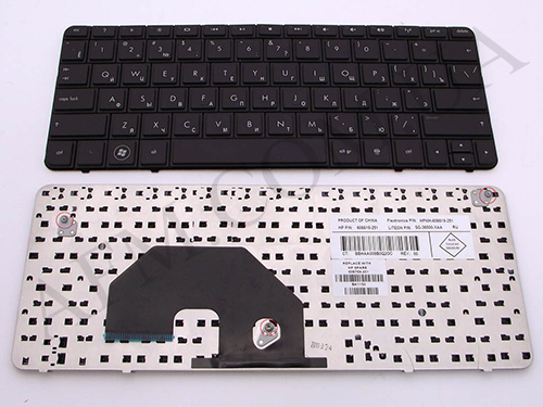 + Клавіатура + КлавіатурнаПлата HP Compaq Mini 110-3000/ 110-3100/ CQ10-400 чорна + російська оригінал