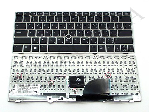 + Клавіатура + КлавіатурнаПлата HP EliteBook 2170P чорна + російська + джойстик оригінал