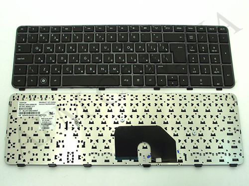 Клавіатура + КлавіатурнаПлата HP Pavilion DV6-6000 series/ DV6-6100series чорна + російська +рамка