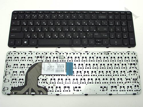 + Клавіатура + КлавіатурнаПлата HP ProBook 350 G1/ 355 G2 чорна + російська +рамка оригінал