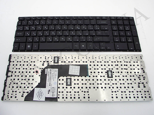 + Клавіатура + КлавіатурнаПлата HP ProBook 4510S/ 4710S/ 4750S/ 4510S/ 4515S чорна + російська оригінал