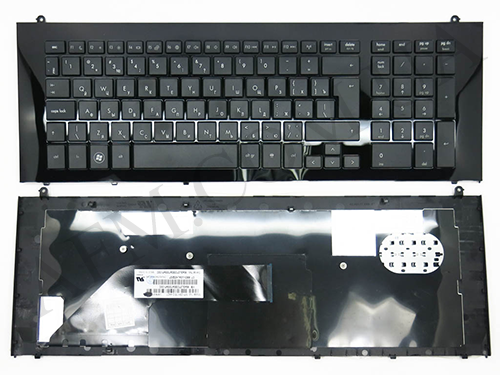 +Клавиатура+КлавиатурнаяПлата HP ProBook 4720/ 4720S чёрная+русский+рамка оригинал