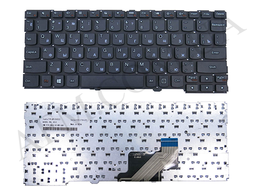 + Клавіатура + КлавіатурнаПлата Lenovo 300-11IBR/ 300-11IBY чорна + російська оригінал