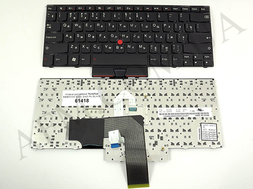 +Клавиатура+КлавиатурнаяПлата Lenovo E420/ E320/ E325/ E425 чёрная+русский+джойстик оригинал