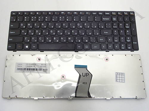 + Клавіатура + КлавіатурнаПлата Lenovo G500/ G505/ G510/ G700/ G710 чорна + російська OEM