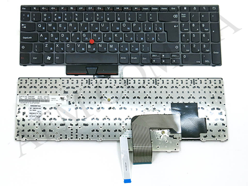 + Клавіатура + КлавіатурнаПлата Lenovo ThinkPad Edge E520/ E525 чорна + російська оригінал