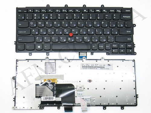 + Клавіатура + КлавіатурнаПлата Lenovo X240/ X240S/ X240i/ X250/ X260 чорна + російська + джойстик оригінал
