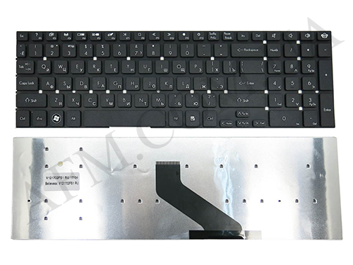 + Клавіатура + КлавіатурнаПлата Packard Bell EasyNote LS11/ TS11/ LV11/ LK11 чорна + російська оригінал