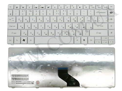 + Клавіатура + КлавіатурнаПлата Packard Bell EasyNote NM85/ NM87 біла + російська оригінал