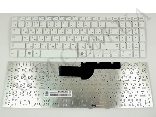 + Клавіатура + КлавіатурнаПлата Samsung NP355V5C 15.6" біла + російська оригінал