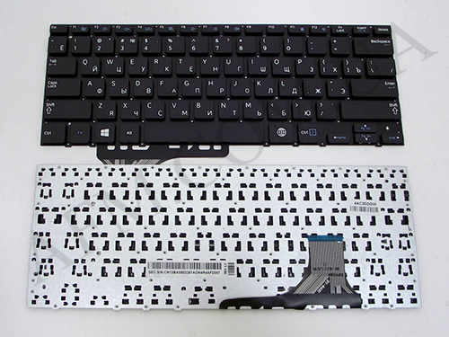 + Клавіатура + КлавіатурнаПлата Samsung NP530U3B/ NP530V3/ NP530U3C/ 535U3C чорна + російська оригінал