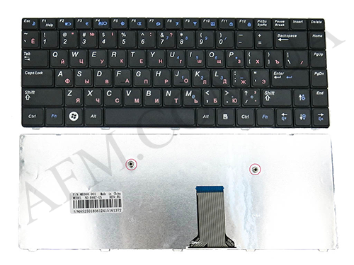 Клавіатура + КлавіатурнаПлата Samsung R418/ R428/ R420/ R423/ R425/ R429/ R430 чорна + російська OEM