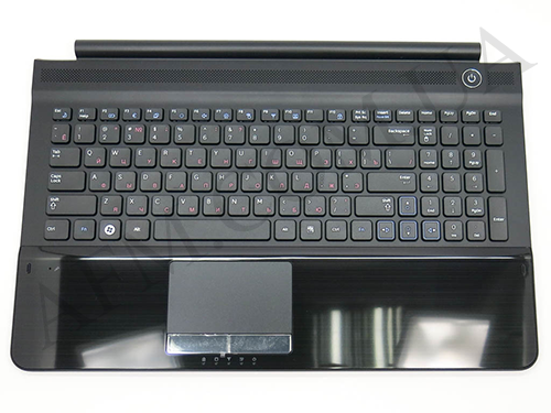 + Клавіатура + КлавіатурнаПлата Samsung RC510/ RC520 чорна + російська + кришка (тачпад+ динаміки) оригін