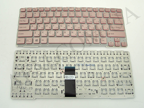 + Клавіатура + КлавіатурнаПлата SONY SVE14/ SVE14A рожева + російська оригінал