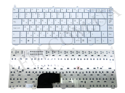 + Клавіатура + КлавіатурнаПлата SONY VGN-AR/ VGN-FE біла + російська оригінал