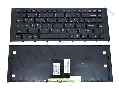 + Клавіатура + КлавіатурнаПлата SONY VPC-EA чорна + російська +рамка оригінал