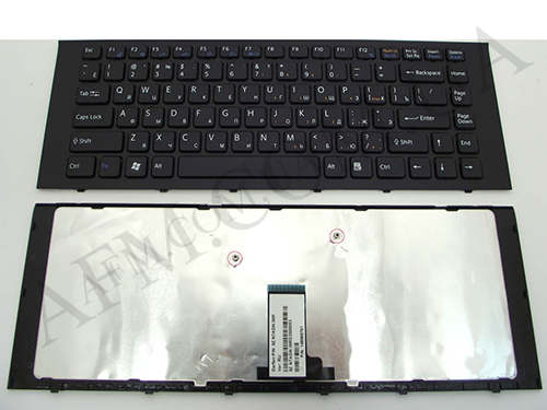 + Клавіатура + КлавіатурнаПлата SONY VPC-EG чорна + російська +рамка оригінал
