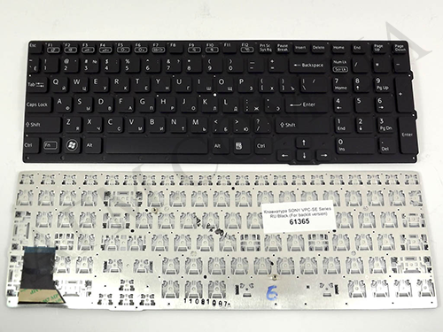+ Клавіатура + КлавіатурнаПлата SONY VPC-SE backlit чорна + російська оригінал