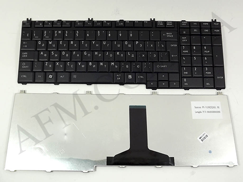 +Клавиатура+КлавиатурнаяПлата TOSHIBA Satellite A500/ L500/ P300/ P500/ L350 чёрная+русский оригинал
