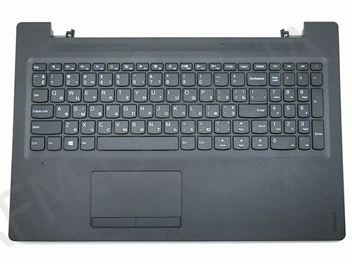 + Клавіатура + КлавіатурнаПлата Lenovo 110-15IBR/ 110-15ACL/ 110-15AST чорна + російська + кришка оріг