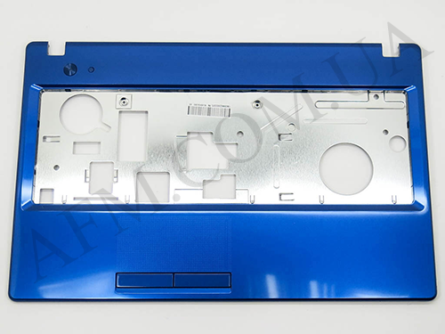 +Корпус(крышка клавиатуры) Lenovo G580/ G585 v.2 голубая пластик