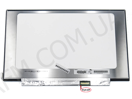 +LCD 14.0" N140HCA-EAC C1 Тонка / Матова / ШлейфСправаВнизу 316*196*3мм 30пин