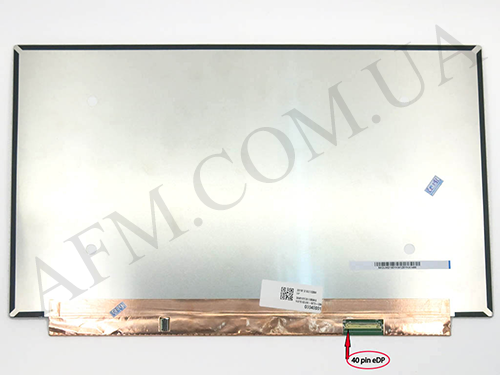 +LCD 15.6" NV156QUM-N72 Тонка / Глянцева / ШлейфСправаВнизу