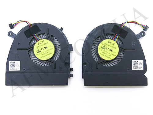 +Вентилятор для охлаждения ноутбука DELL Vostro V5460/ V5470/ V5480 комплект левый+правый 4pin