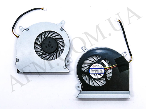 + Вентилятор для охолодження ноутбука MSI GE60/ 16GX/ 16GA 0.55A 5VDC A166 3pin